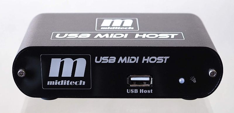 Photo 1 of Miditech USB MIDI Host MIDI Interface - ITEM IS DIRTY -