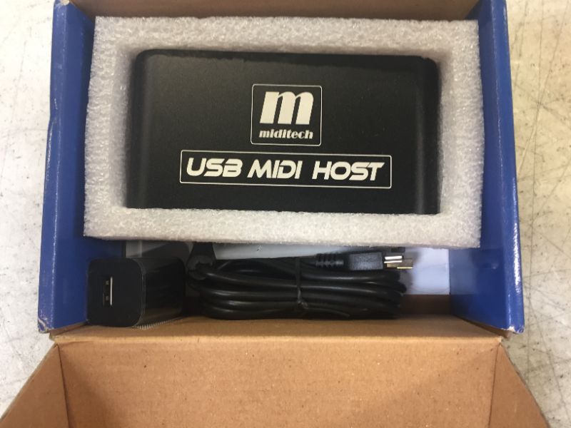 Photo 2 of Miditech USB MIDI Host MIDI Interface - ITEM IS DIRTY -