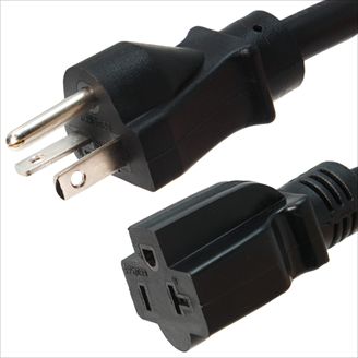 Photo 1 of 6 Foot 5-20P to 5-20R Power Cord - 20A, 125V - N0 BOX -