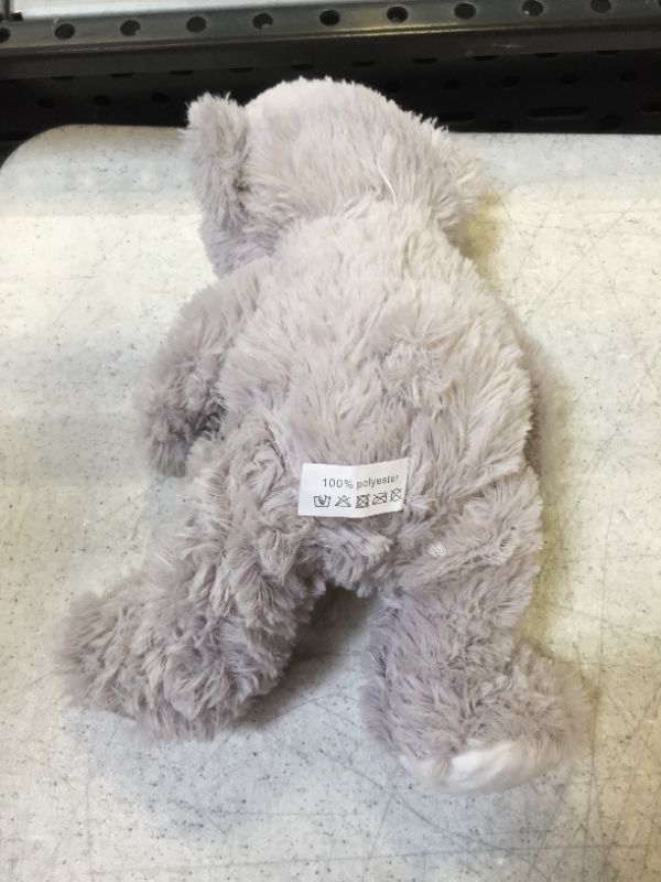 Photo 2 of BOW TIE STUFFED BEAR - GREY -