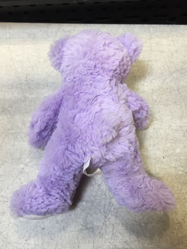 Photo 2 of BOW TIE STUFFED BEAR - PRUPLE -