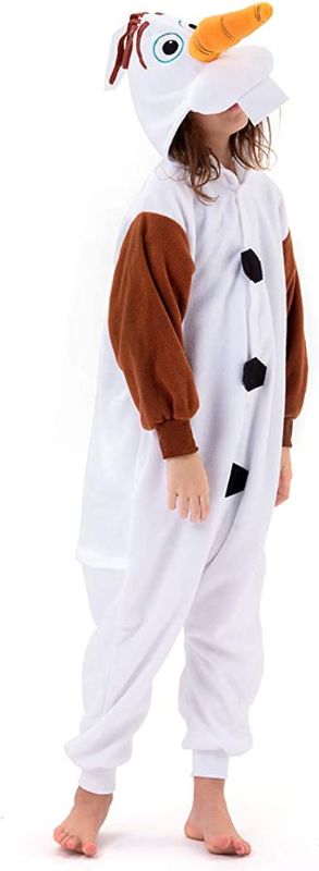 Photo 1 of Beauty Shine Unisex Adult Cartoon Pajamas Christmas Onesies Plush Cosplay Costumes Halloween Sleepwear, Size Medium 
