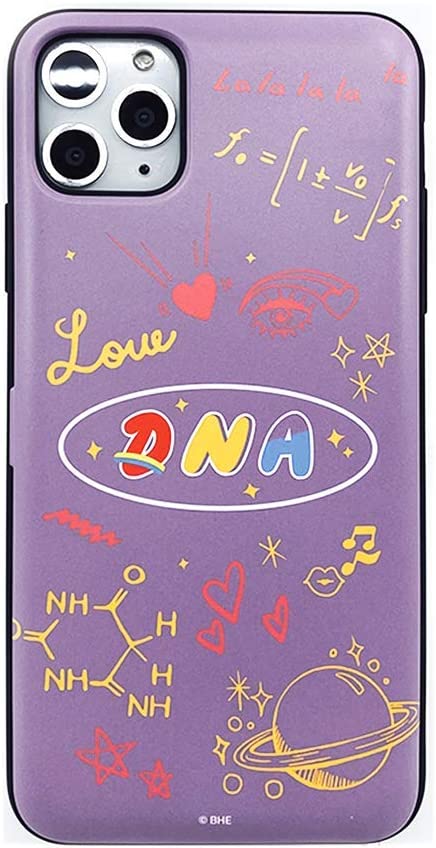 Photo 1 of [BTS DNA Theme Door Bumper Case] Officially Licensed Product, Designed for iPhone11 , Cardholder, Protective case, TPU & PC Back Cover for Shock Resistant

