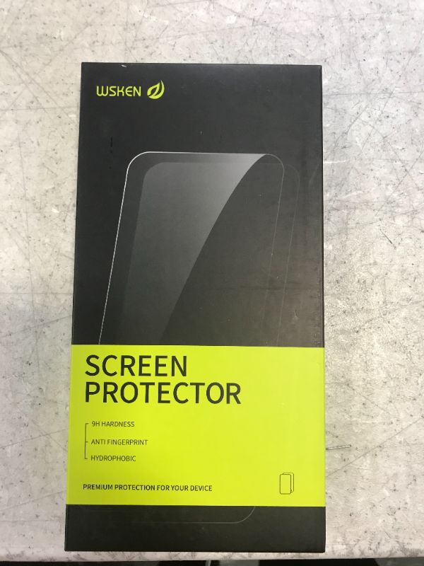 Photo 2 of WSKEN Privacy Screen Protector for iPhone 13 Pro Max 6.7 inch,[Auto-alignment] 2.5D Edge 28 Degree Anti Spy HD Tempered Glass Film with Easy Installing Device

