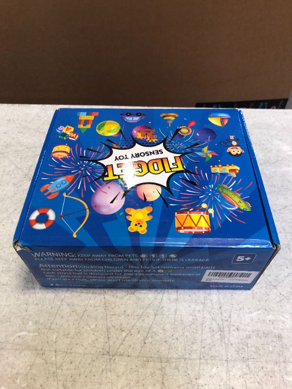 Photo 2 of (56 Pack) Fidget Sensory Toy Box Set Pop Popper Bulk Party Favor Stocking Stuffer Prize Anxiety Autism Stress Game Chest Carnival Prizes Pinata Classroom Treasure Gift for Girls Boys Kids Adults ADHD
