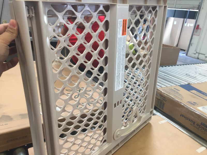 Photo 3 of Toddleroo by North States 42” Wide Supergate Ergo Baby Gate For Doorways or stairways. 26” - 42” Wide (26" Tall, Sand)