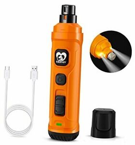 Photo 1 of Dog Nail Grinder with 2 LED Light - New Version 2-Speed Powerful Orange