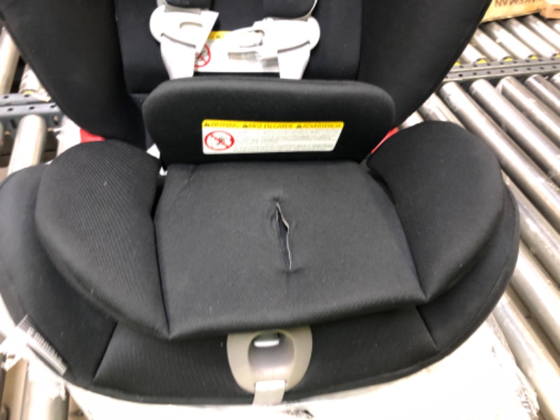 Photo 5 of Cybex Eternis S, All-in-One Convertible Car Seat, Use from Birth to 120 lbs, Reclining 12-Position Height-Adjustable Headrest, Side Impact Protection, Lavastone Black