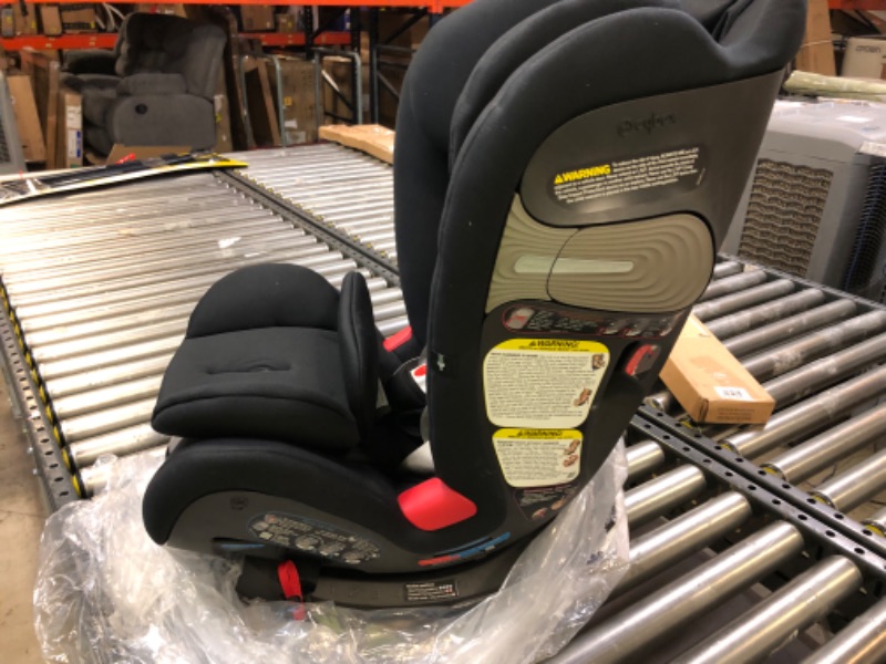 Photo 6 of Cybex Eternis S, All-in-One Convertible Car Seat, Use from Birth to 120 lbs, Reclining 12-Position Height-Adjustable Headrest, Side Impact Protection, Lavastone Black