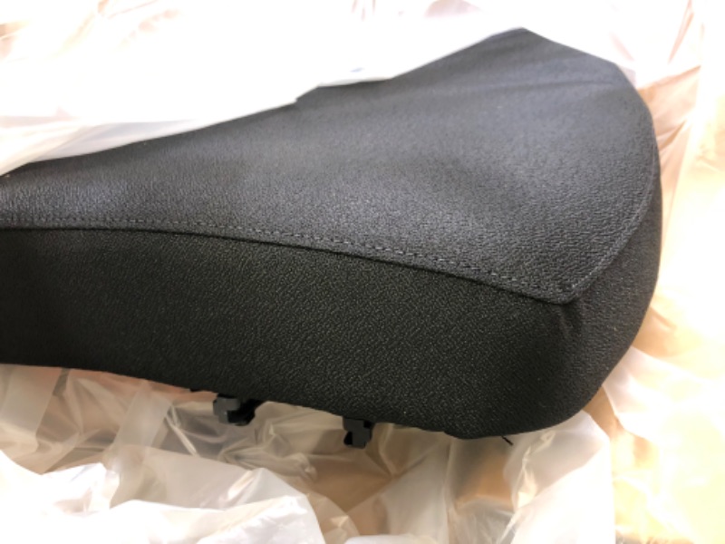 Photo 1 of HON Ignition 2.0 Lumbar Support, Adjustable Arms, Controllable Recline, 250lb Max Weight With Wheels for Computer/Desk, Office Chair, Black Mesh