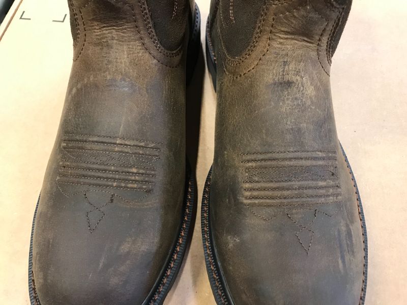 Photo 5 of ARIAT Men's Groundbreaker Pull-on Steel Toe Work Boot size 12 
