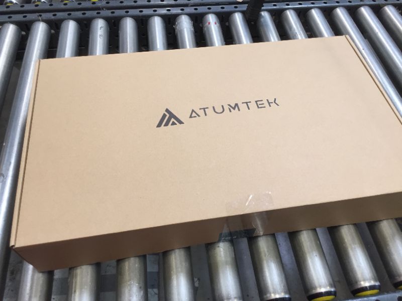 Photo 1 of ATUMTEK 27” Large Lap Desk Fits 17 inches Laptops, 2 in 1 Laptop Desk for Bed, Laptop Lap Desk with Cushion and Folding Legs for Home Office Working, Writing
