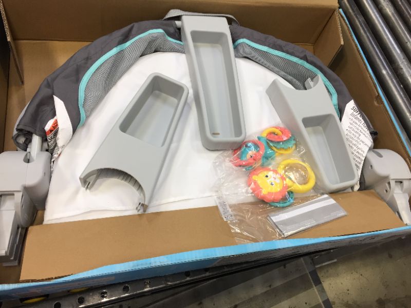 Photo 1 of Fisher-Price Portable Bassinet and Travel Play Area with Baby Toys, Indoor and Outdoor Use, On-the-Go Baby Dome, Windmill
