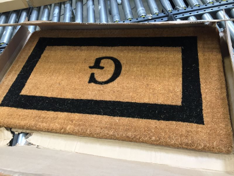 Photo 2 of 101632436G The General Monogram Doormat, Letter G
