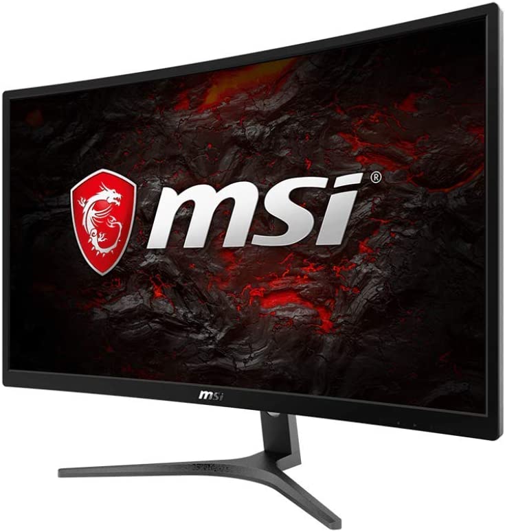 Photo 1 of MSI Full HD FreeSync Gaming Monitor 24" Curved Non-Glare 1ms LED Wide Screen 1920 X 1080 75Hz Refresh Rate (Optix G241VC)

