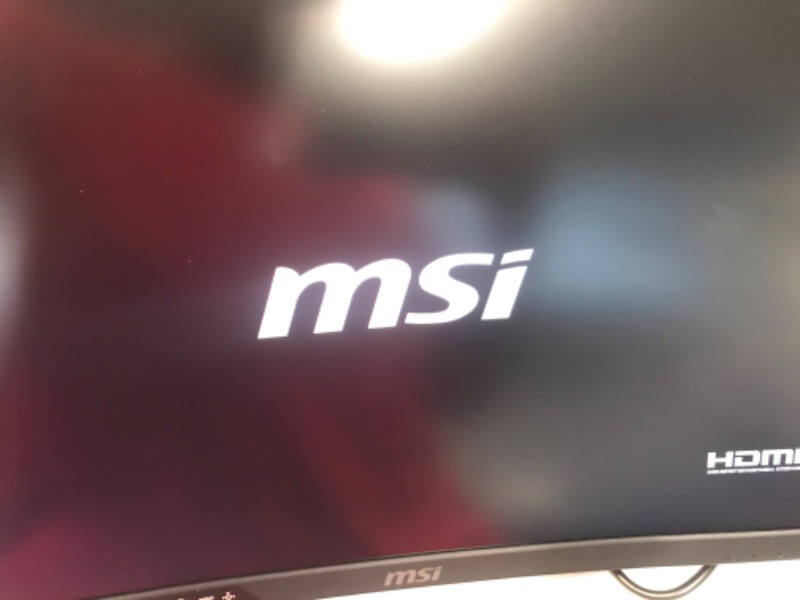 Photo 2 of MSI Full HD FreeSync Gaming Monitor 24" Curved Non-Glare 1ms LED Wide Screen 1920 X 1080 75Hz Refresh Rate (Optix G241VC)
