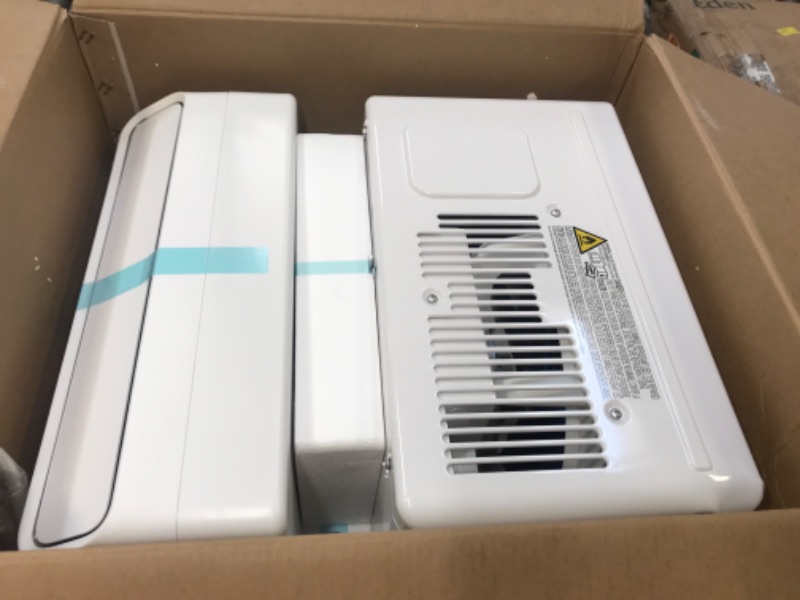 Photo 3 of Midea 8,000 BTU U-Shaped Smart Inverter Window Air Conditioner–Cools up to 350 Sq. Ft., Ultra Quiet with Open Window Flexibility, Works with Alexa/Google Assistant, 35% Energy Savings, Remote Control
