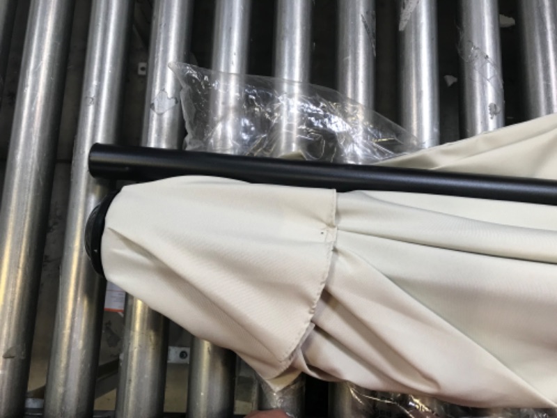 Photo 1 of 7.5ft outdoor patio umbrella with aluminum pole beige 