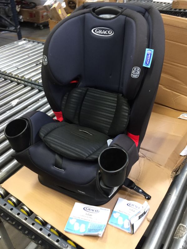 Photo 2 of Graco TriRide 3 in 1 Car Seat | 3 Modes of Use from Rear Facing to Highback Booster Car Seat, Clybourne
