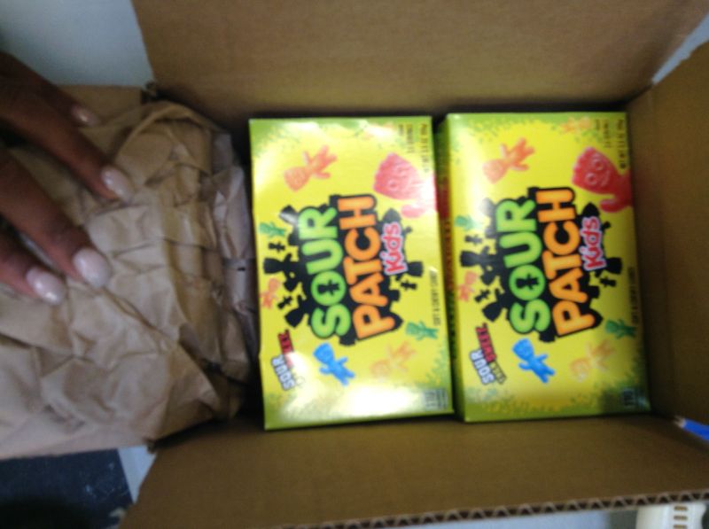 Photo 2 of  EXP 8/22 SOUR PATCH KIDS Original Candy, SOUR PATCH KIDS Watermelon Candy & SWEDISH FISH Candy Variety Pack, 