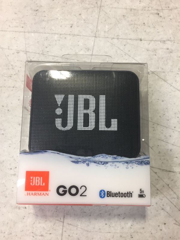 Photo 1 of JBL - Go 2 Portable Bluetooth Speaker - Black
