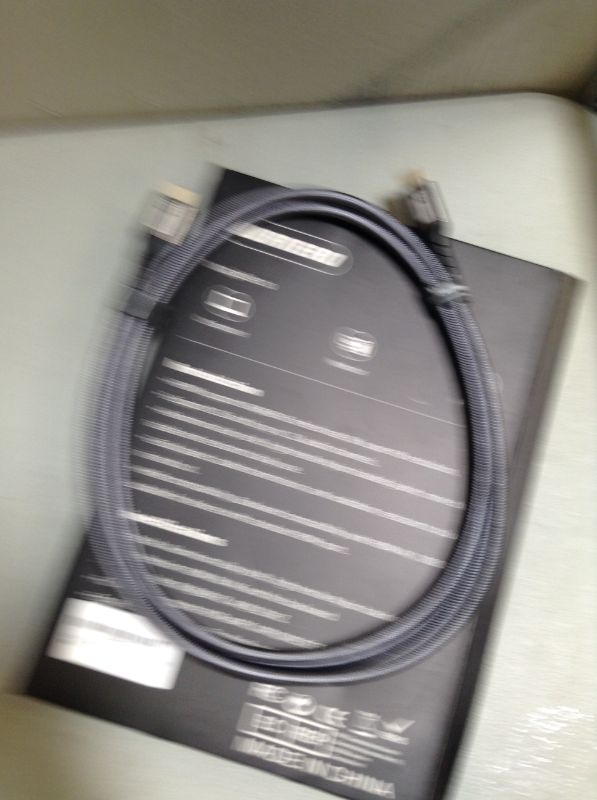 Photo 1 of Long 8k HDMI 2.1 Cable 15ft, Yurnero 8K High Speed 48Gbps Ultra HD HDMI to HDMI Cable(8K@60Hz,4K@120Hz),HDMI Cord Supports 3D and Audio Return Channel,Compatible with Fire TV/PS5/PS4/PS3/PC