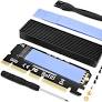 Photo 1 of JESOT NVMe Adapter, M Key M.2 SSD to PCI Express x4 x8 x16 Expansion Converter Card with Heat Sink, Support PCIe Based SSD 2230 2242 2260 2280