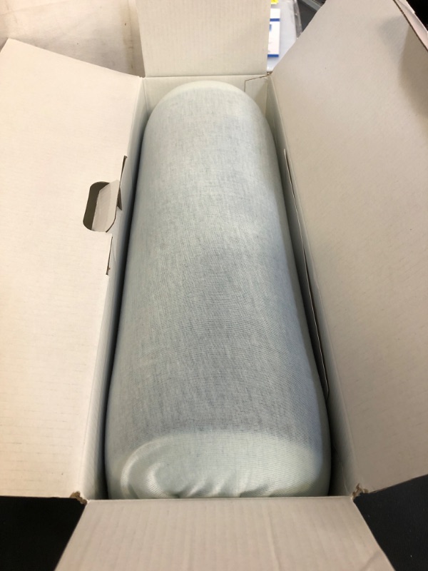 Photo 3 of Bluewave Bedding Ultra Slim CarbonBlue Max Cool Gel Memory Foam Pillow for Stomach and Back Sleepers - Thin and Flat for Spinal Alignment and Enhanced Sleeping (Full Pillow Shape