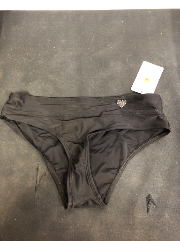 Photo 2 of Body Glove Women's Standard Smoothies Hazel Solid Mid Coverage Bikini Bottom Swimsuit
,SIZE S 