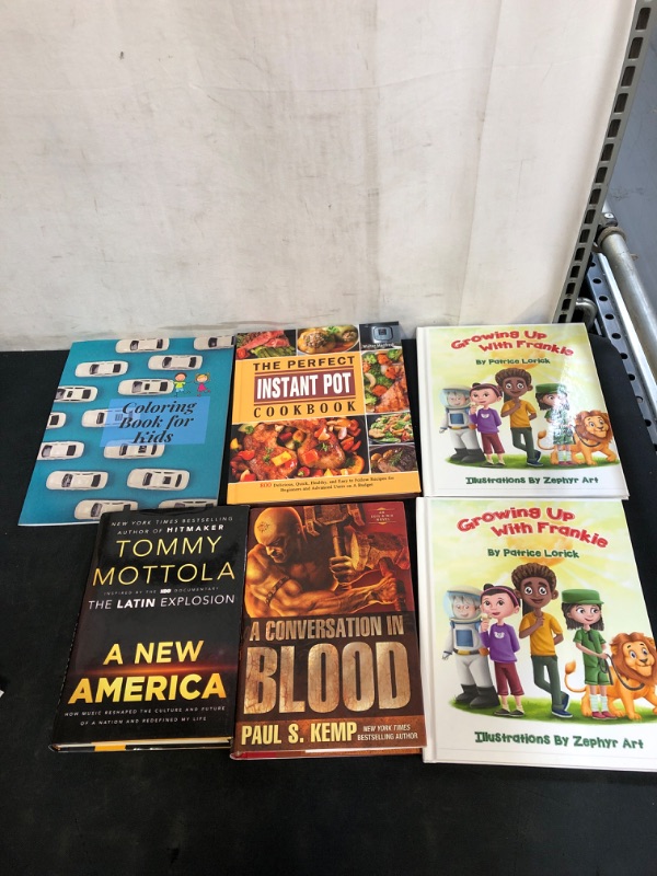 Photo 1 of 6PC LOT, VARIOUS BOOKS 