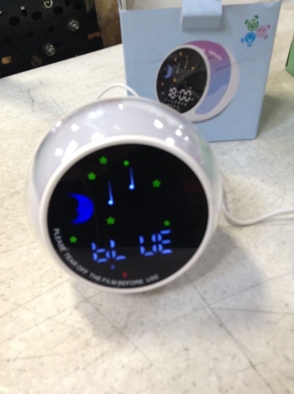 Photo 3 of Alarm Clock Touch Night Light .DIY Recording Alarm Clock Ringtones, Sleep Sound Machine, Wake Up Light Alarm Clock and Sleep Trainer for Children, Bluetooth Speaker.
