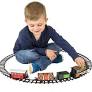 Photo 1 of Adventure Planet Classic Toy Train Set comes w/ track & 4 cars