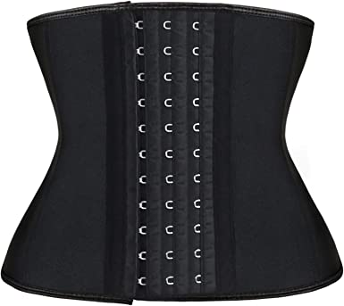 Photo 1 of Atbuty Short Torso Waist Trainers Cincher Corset Underbust Body Shaper Latex Sport Girdle
 SIZE 2XL 