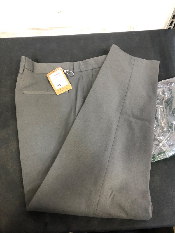 Photo 2 of ESSYSHE Men’s Cropped Slim Fit Dress Pants Tapered Ankle Dress Pants Suit Pants
, SIZE 31 