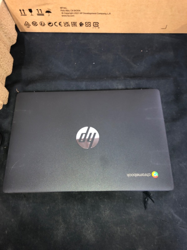 Photo 5 of HP Chromebook 11-inch Laptop - MediaTek - MT8183 - 4 GB RAM - 32 GB eMMC Storage - 11.6-inch HD Display - with Chrome OS™ - (11a-na0010nr