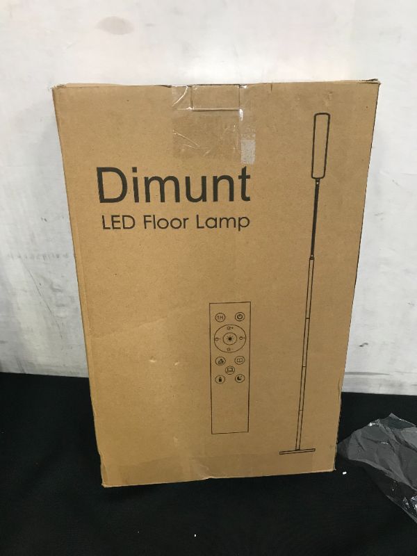 Photo 2 of Dimunt LED Floor Lamp, Bright 15W Floor Lamps for Living Room with 1H Timer, Stepless Adjustable 3000K-6000K Colors & Brightness Standing Lamp with Remote & Touch Control Reading Floor Lamps
MISSING MANUAL