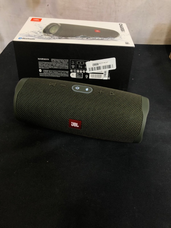 Photo 1 of JBL Charge 4 Portable Bluetooth Speaker - Forest Green