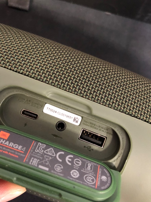 Photo 1 of JBL Charge 4 Portable Bluetooth Speaker - Forest Green