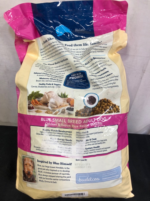 Photo 3 of Blue Buffalo Life Protection Formula Small Breed Adult Chicken & Brown Rice Recipe Dry Dog Food, 15-lb Bag BB 2023