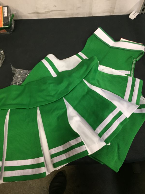 Photo 2 of Big Girls' Women Cheerleader Costume Uniform Cheerleading Adult Dress Outfit Halloween S