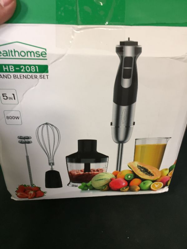 Photo 2 of [Upgraded] 5-In-1 Immersion Blender Hand Blender