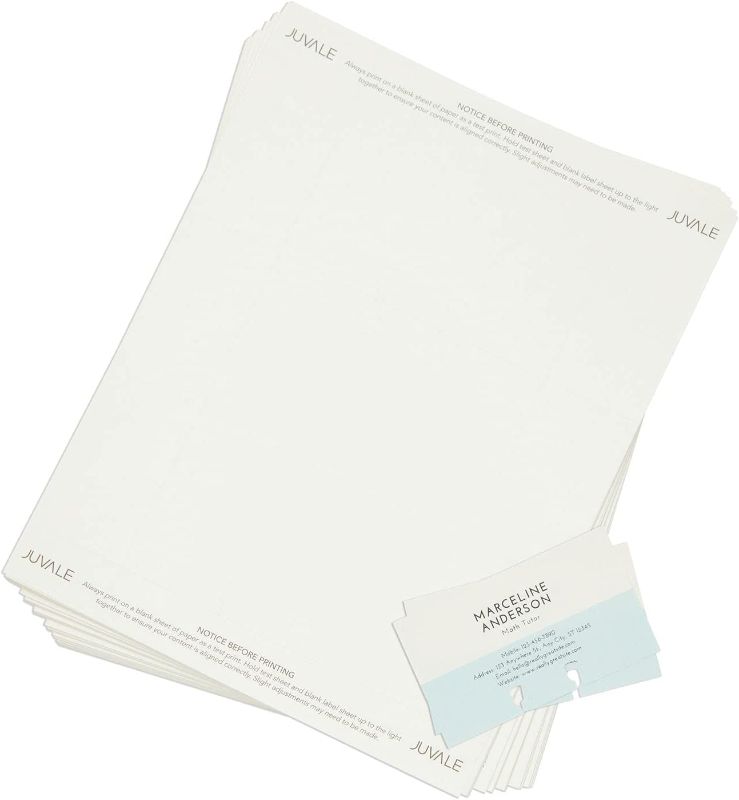 Photo 1 of Blank Rotary Cards for Rolodex, Office Supplies (5 x 3 In, 70 Sheets/210 Pieces), 4 PCS