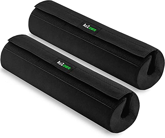 Photo 1 of A2ZCARE Barbell Squat Pad - Neck and Shoulder Protective Pad Support for Squats, Lunges and Hip Thrusts - Black
SET OF 2