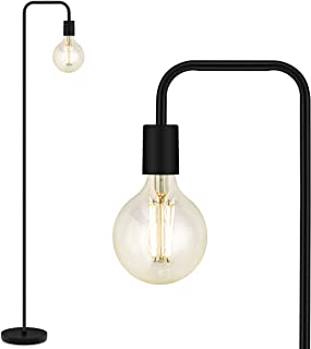 Photo 1 of BoostAreaFloor Lamp, Industrial Floor Lamp, 63 Inch Standing Lamp, E26 Socket, On/Off Footswitch, Whole Metal, ETL Listed, Modern Floor Lamp for Bedroom, Living Room, Minimalist, Vintage, Mid Century