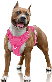 Photo 2 of BARKBAY No Pull Dog Harness Large Step in Reflective Dog Harness with Front Clip and Easy Control Handle for Walking Training Running with ID tag Pocket