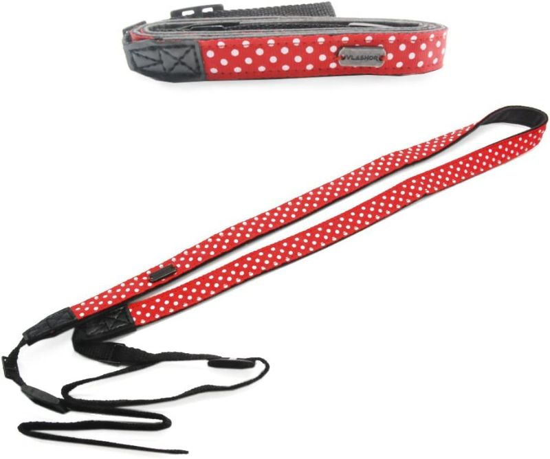 Photo 1 of (2)Limit time sale. VLASHOR Compact Camera Petit Strap - Perfect for Compact Cameras - Designed for Comfort and Ease of Use, Great for Anti Theft and Carrying over the Shoulder or Neck - Petit Redplanet