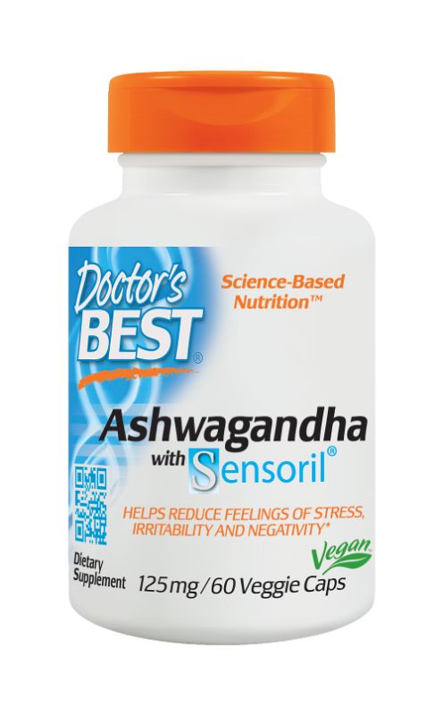 Photo 1 of 
EXP 2/24 Doctor's Best Ashwagandha with Sensoril 60 Vegecaps