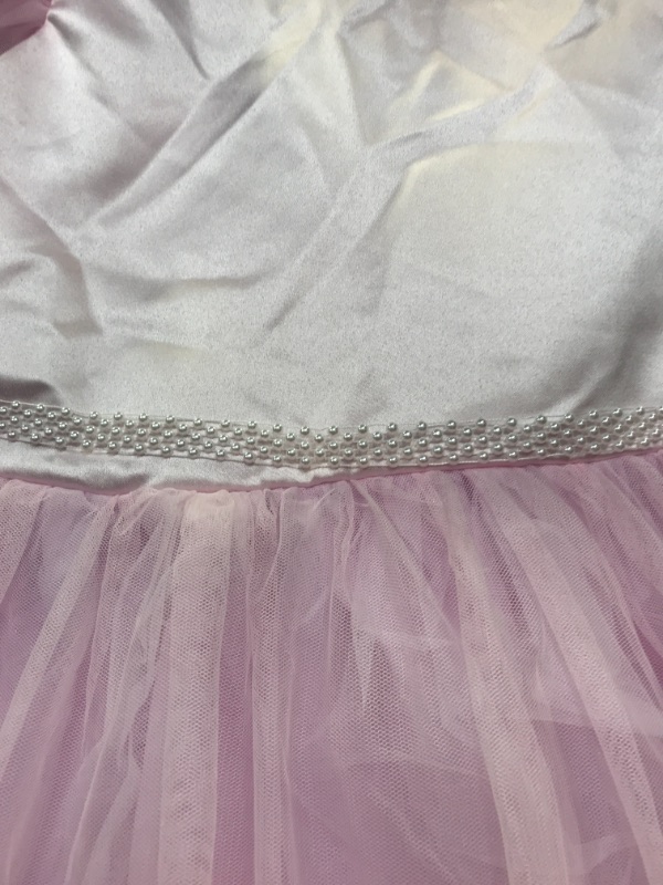 Photo 5 of Adaniwli Big Girls Bridesmaid Dress Backless Princess Dress Tulle Wedding Flower Girl Dress. SIZE 10-11Y