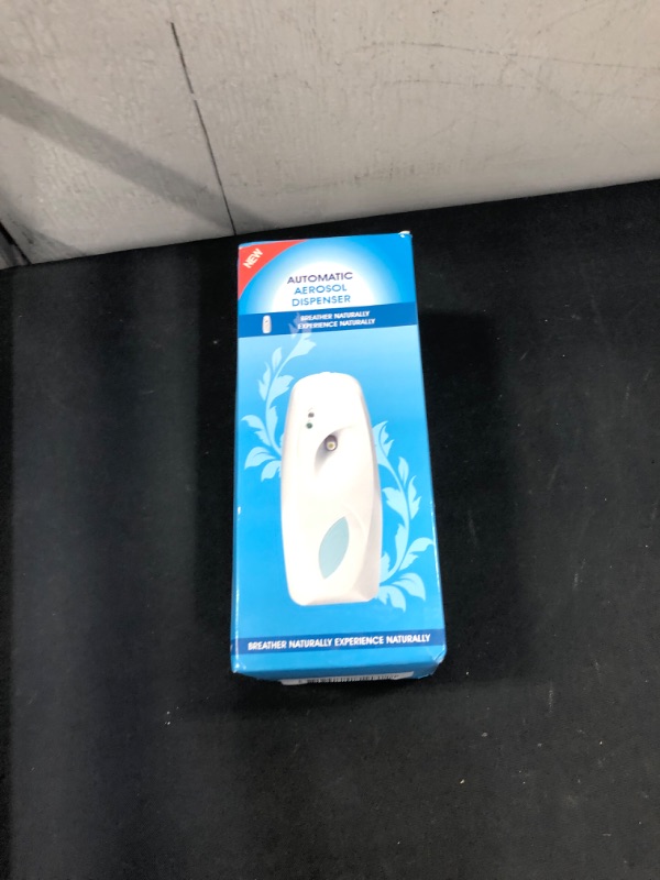 Photo 2 of Automatic Air Freshener Dispenser Wall Mounted/Free Standing Auto Sensor Spray Dispenser for Bathroom Washroom Hotel Office White