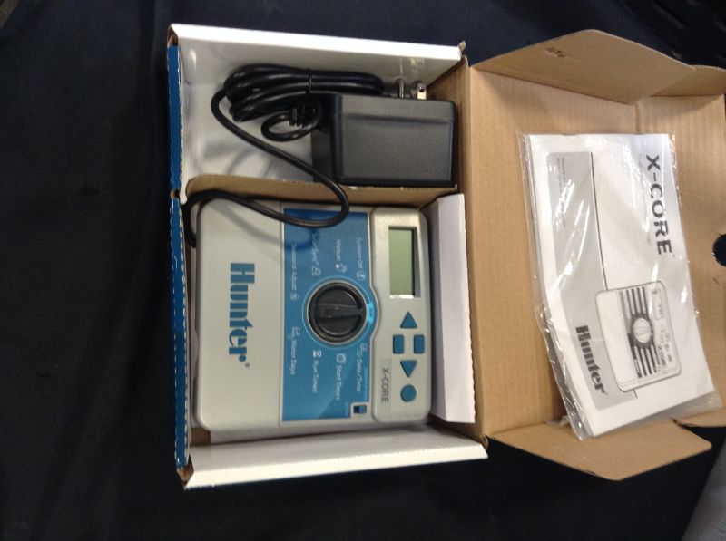 Photo 2 of Hunter Sprinkler XC400I X-Core 4-Station Indoor XC-400i Timer